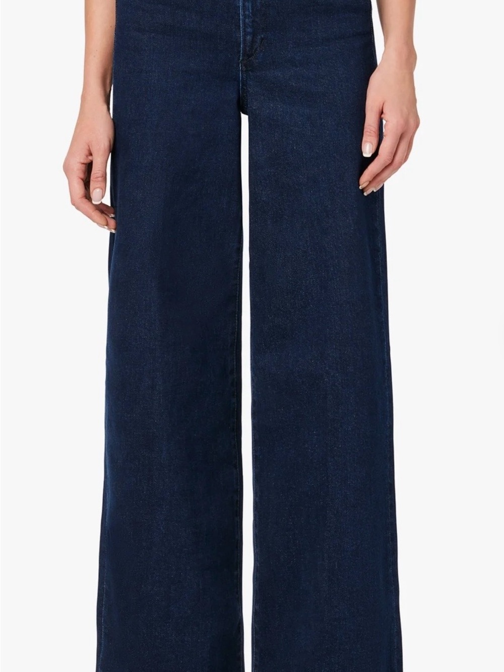 Joe's Jeans Dark Blue Wide Leg High-Rise Jeans
